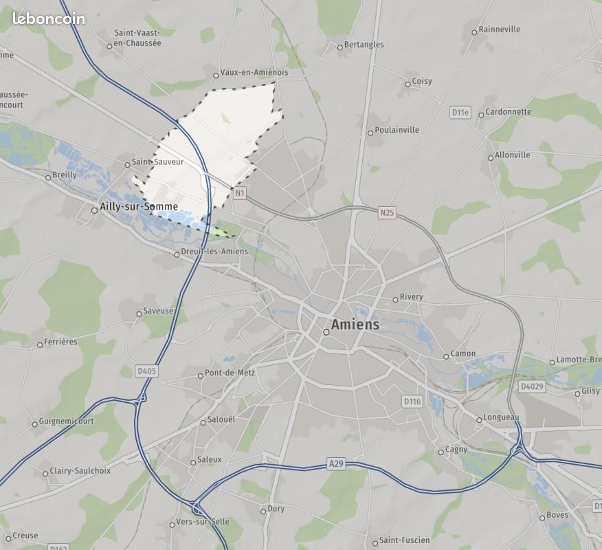 Terrain 472 m² Argoeuves · 90 000 €