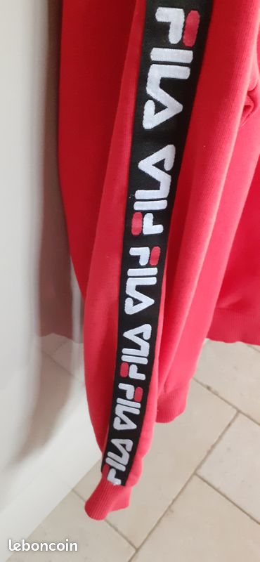 Sweat à capuche homme "Fila" taille S (image 3)