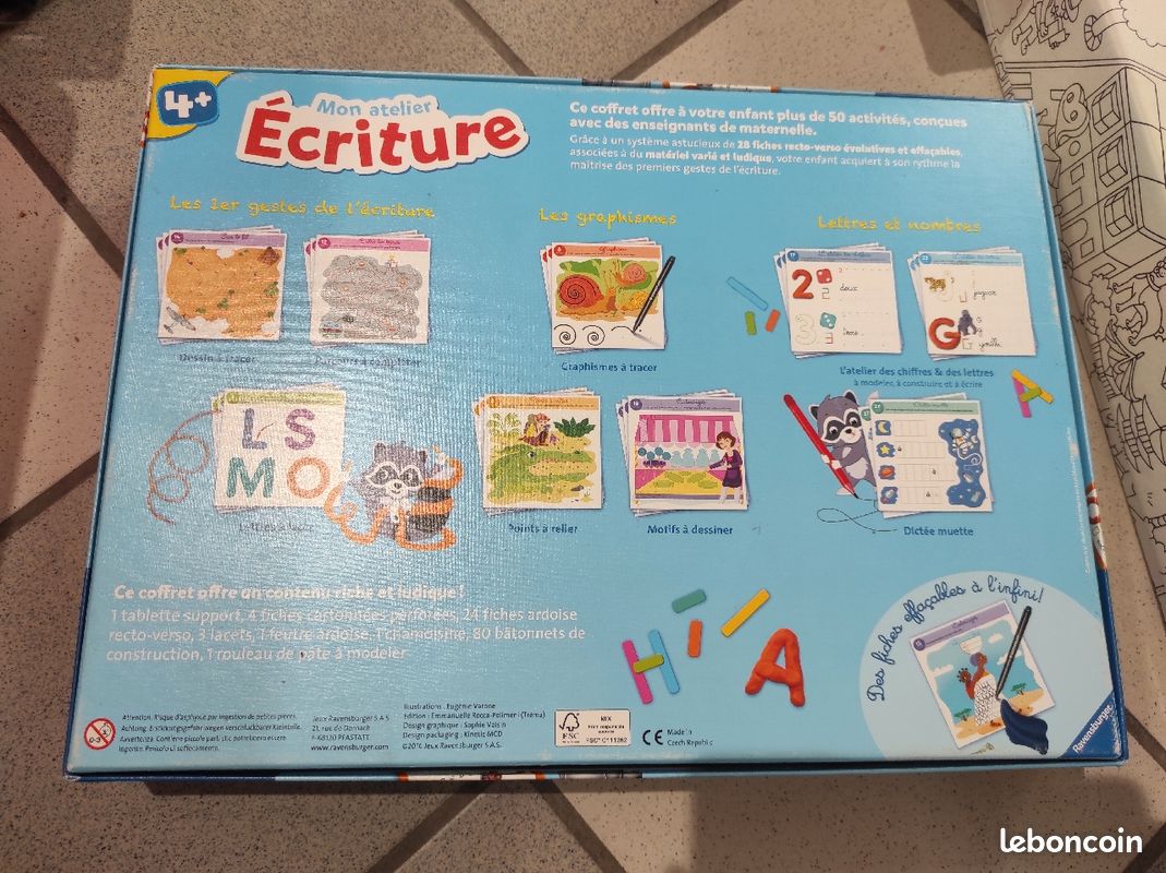 Jeu mon atelier écriture ravensburger (image 2)