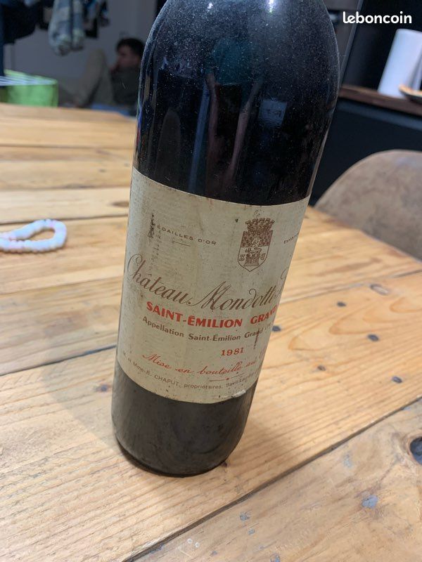 Vin Saint Emilion 1981 (image 3)