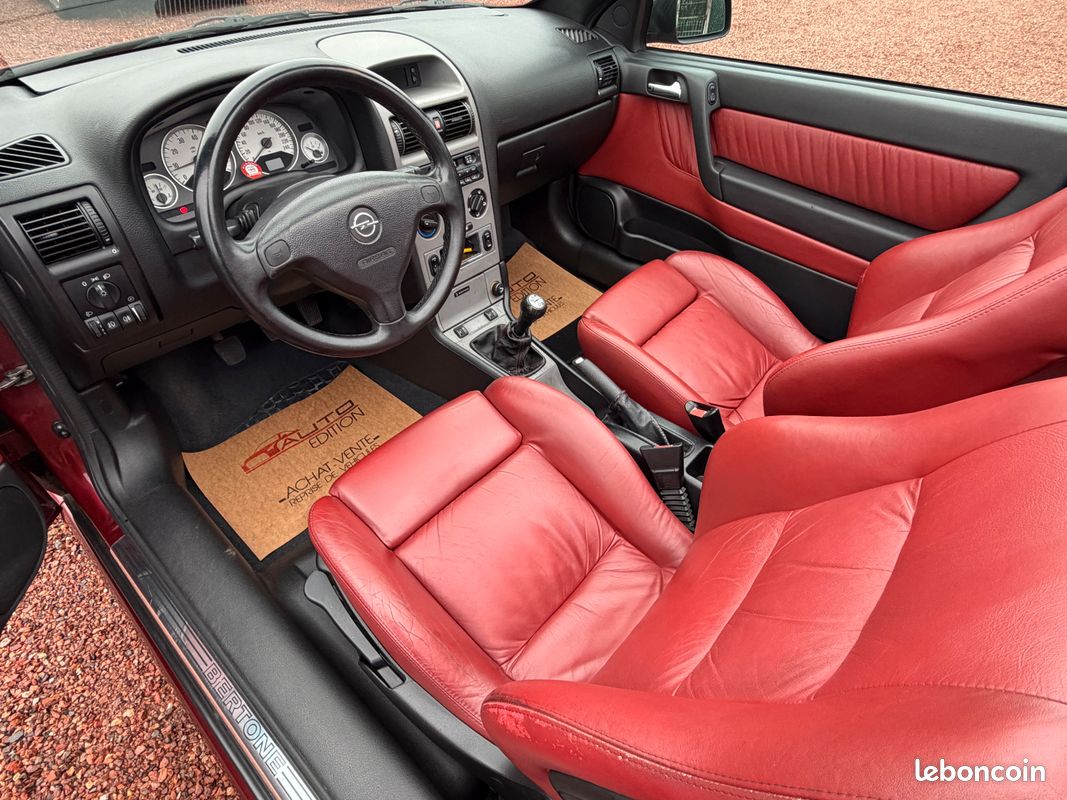 Opel Astra Cabriolet 1.6 16V 101 cv "BERTONE" "1ière Main" (image 11)