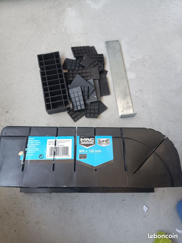 Kit de pose pour parquet et stratifié avec boîte à onglets (image 2)