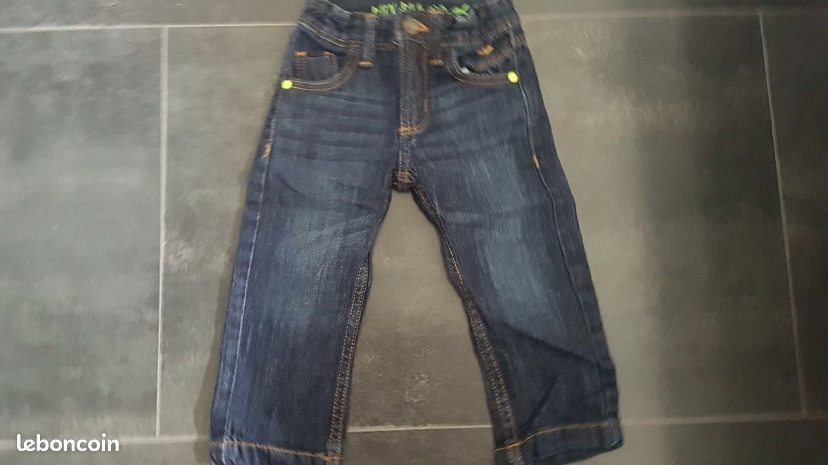 Jean 2 ans "sergent major" comme neuf (image 1)