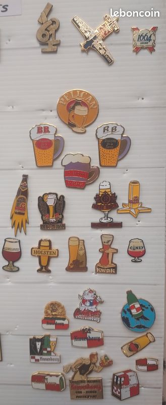 Lot pin's collection BIERES du monde (image 11)