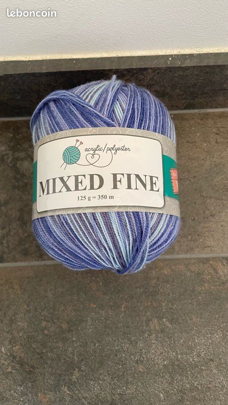 Lot De Pelotes De Laine Démarchées 550 G Gris - Laine Et Mohair Pour Tricot Crochet