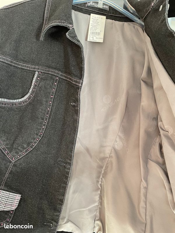 Veste en jean élégante et habillée (image 2)