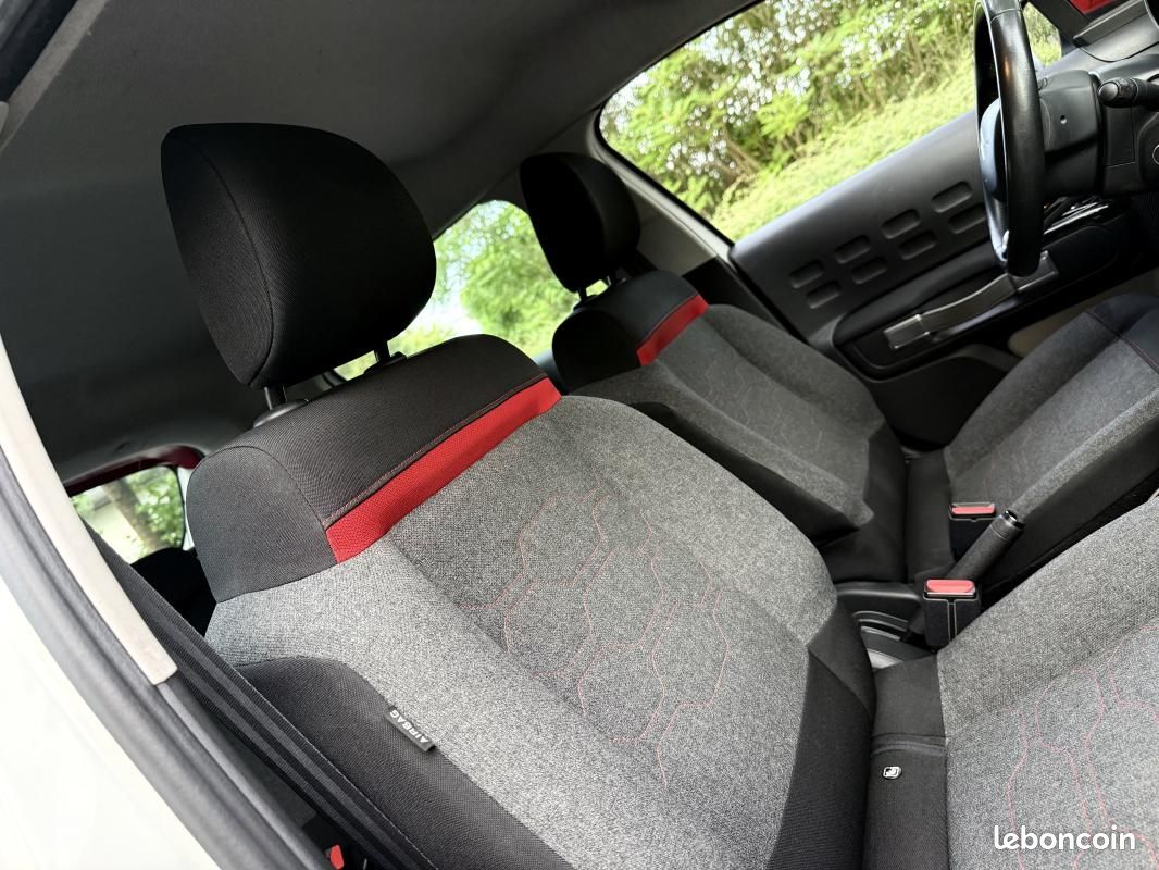 Citroën C3 III 1.2 VTi 12V 82 cv White&Red Color*Crit'Air 1*Ct Kit Distribution Entretien Complet... (image 35)