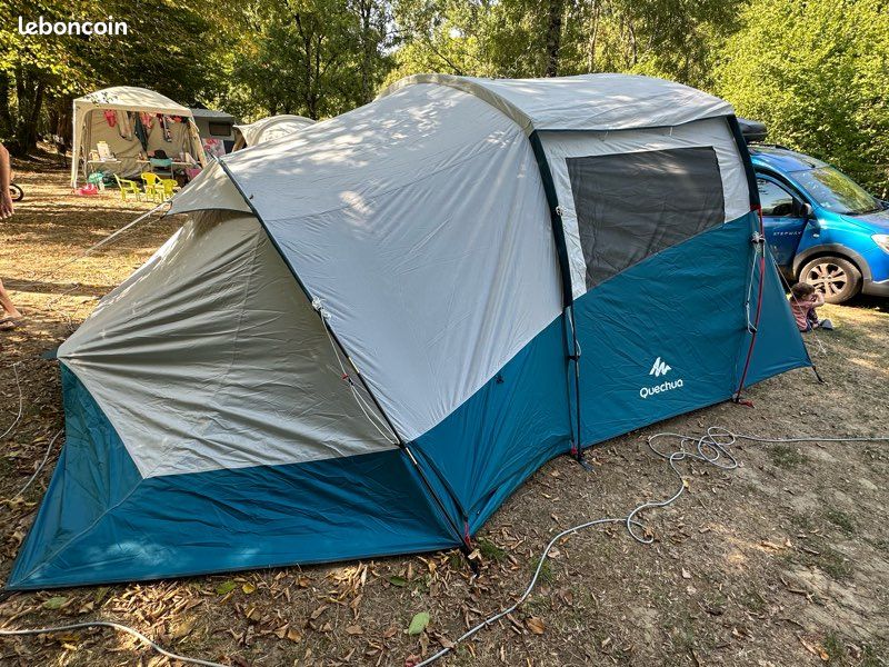 Tente de camping Arpenaz 5.2 fresh & black decathlon (image 4)