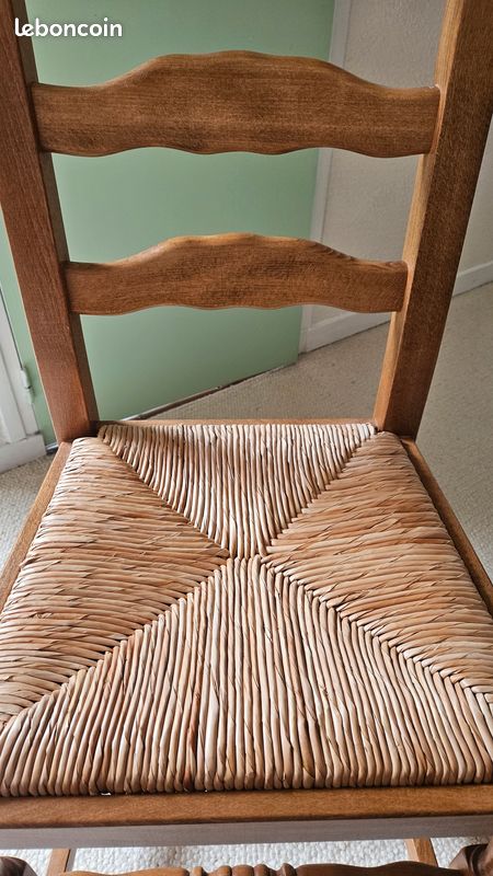 Chaises bois massif (image 3)