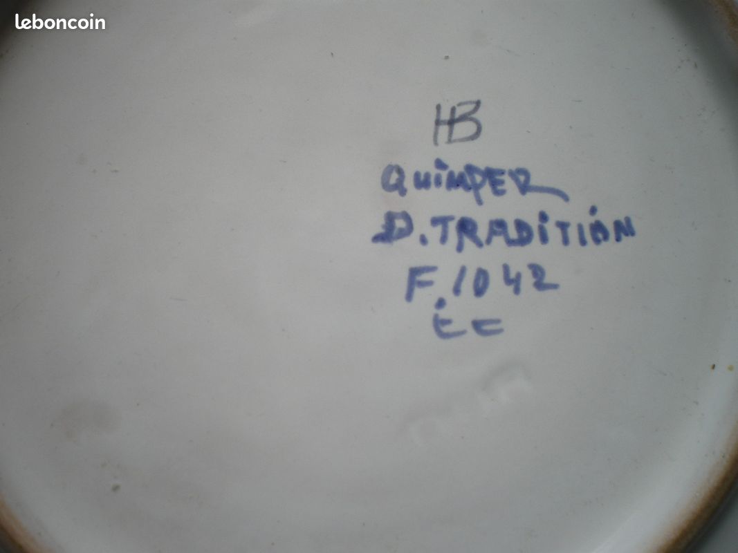 Dessous de plat octogonal HB Quimper (image 3)