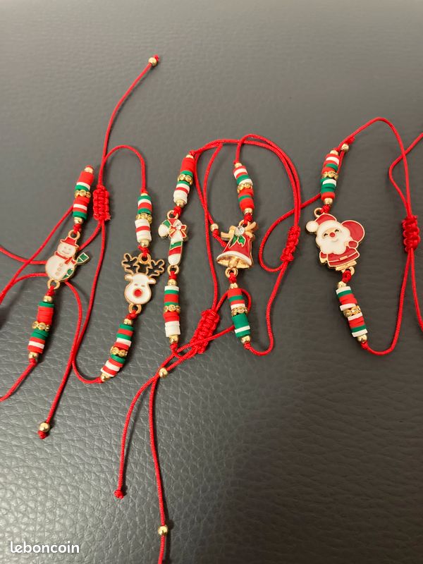 Lot de 5 bracelets de noël 🎅 (image 1)