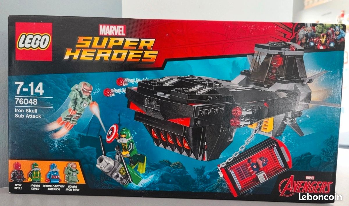Lego Super Heroes iron skull sub attack - 76048 - neuf scellé (image 1)