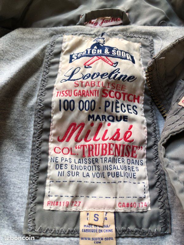 Veste imperméable multipoche Scotch&soda taille S (image 4)