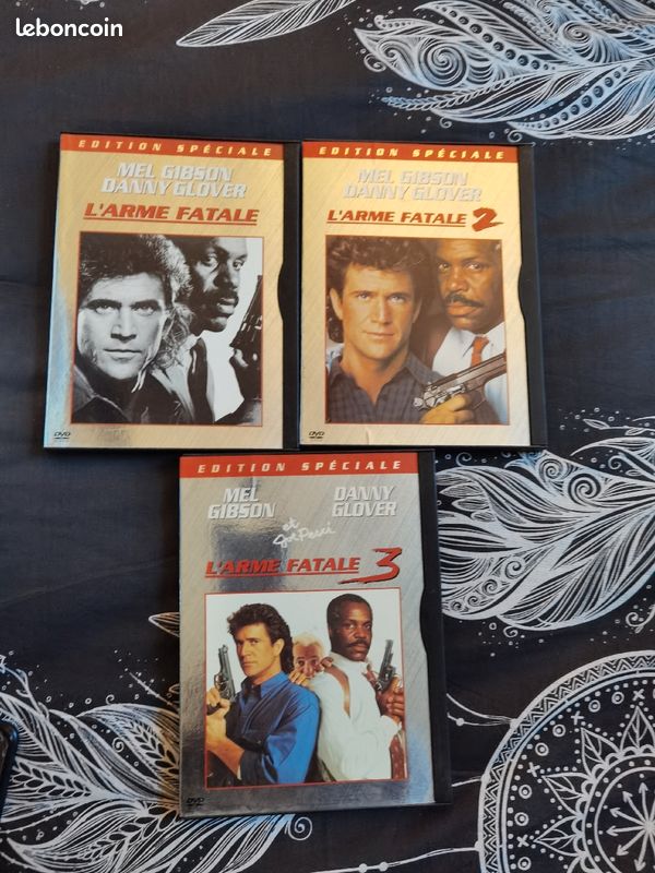 Dvd l'arme fatale 1.2 et 3 (image 1)