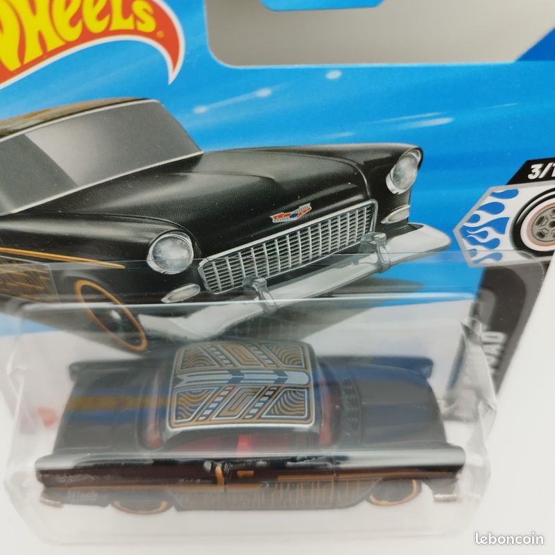Hot Wheels 1/64 Chevy ’55 Bel Air – Rod Squad - Mainline 2025 - Neuf (image 4)