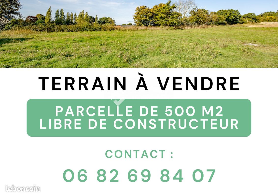 Terrain 500 m² · à Erquy · 500 m² · 128 200 €