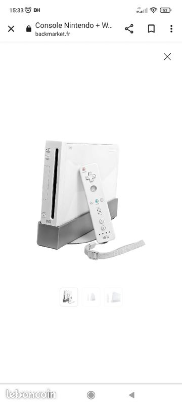 Wii avec quelque jeux (image 1)