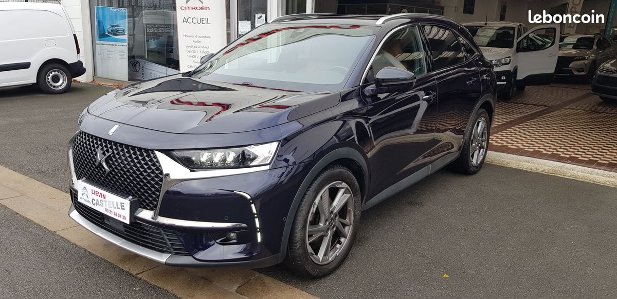 DS7 CROSSBACK BlueHDi 130 EAT8 siege cuir GPS CAMERA 3D (image 1)
