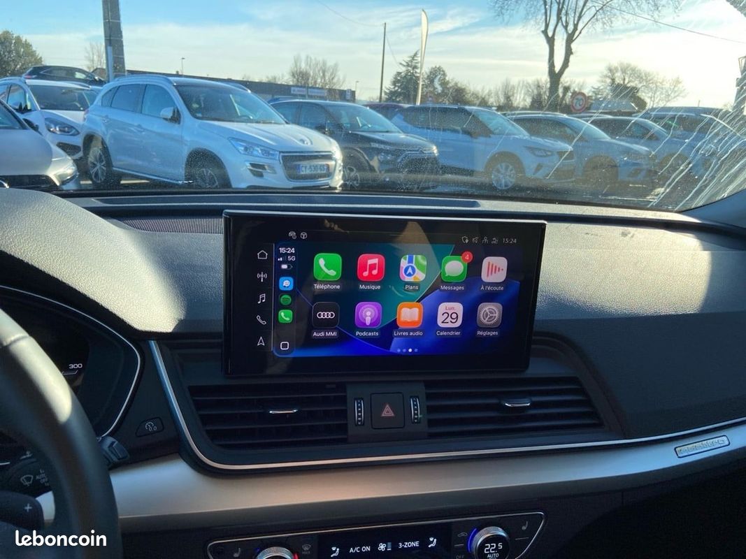 Audi Q5 SPORTBACK 40 TDI 204 QUATTRO S-Tronic S LINE Ext GPS Caméra JA 19" Black Pack (image 21)