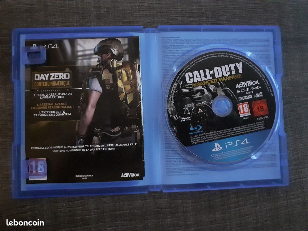 Jeu PS4 Call offre Duty Advanced Warfare (image 2)