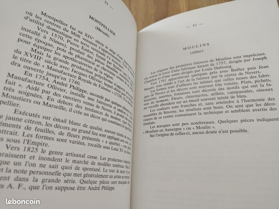 Livre de référence « Marques et signatures de la faïence française » Henri Curtil (image 6)