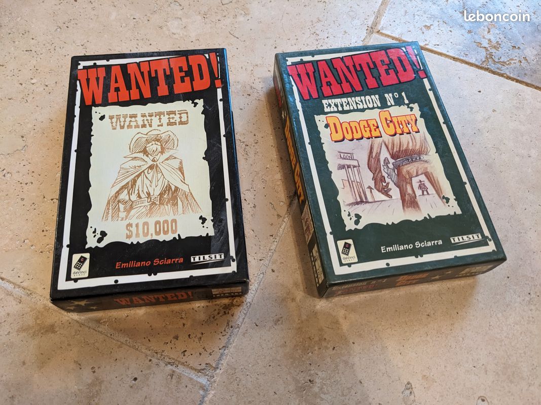 Wanted + extension Dodge City - Jeux & Jouets
