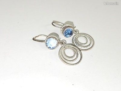 Boucles D'oreilles Fantaisie Vintage – Paire Rétro – Parfait état