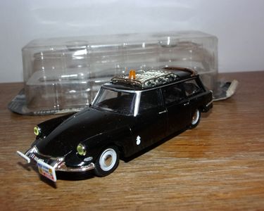 Maquette CITROEN ID19 Break Gendarmerie 1/43 NOREV - Occasion Très Bon état, Avec Boîte