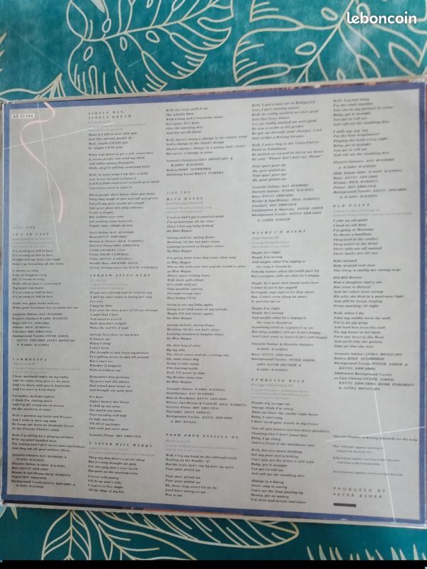 Linda Ronstadt 33T "Simple Dreams"1977 (image 6)