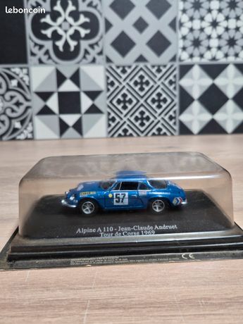 TROFEU TRCOF010 Echelle 1/43 | RENAULT ALPINE A110 N 31 3rd RALLY TOUR DE CORSE 1970 J.P.MANZAGOL - R.OLIVA ORANGE