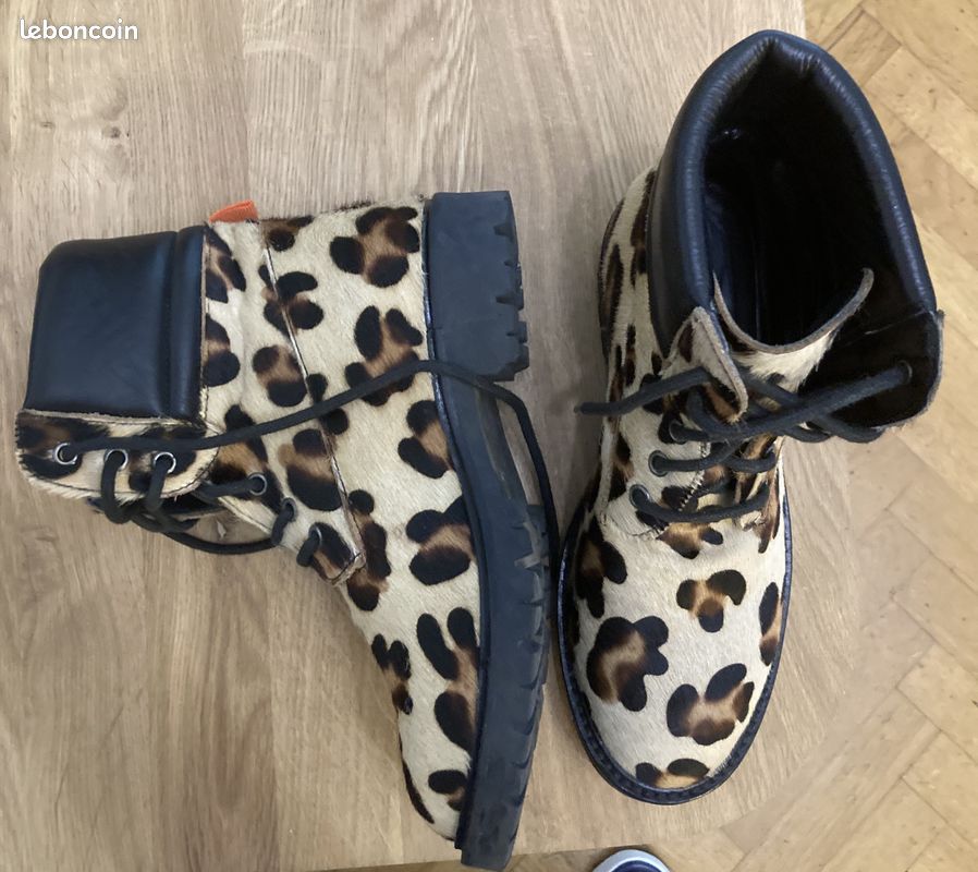 Bottine Chaussures Osmose Bottines Osmose T36 Cuir Et Poulain - Main Image