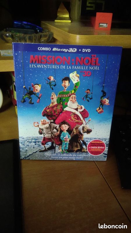 DVD Blu-Ray 3D tout neuf mission Noël en relief (image 1)