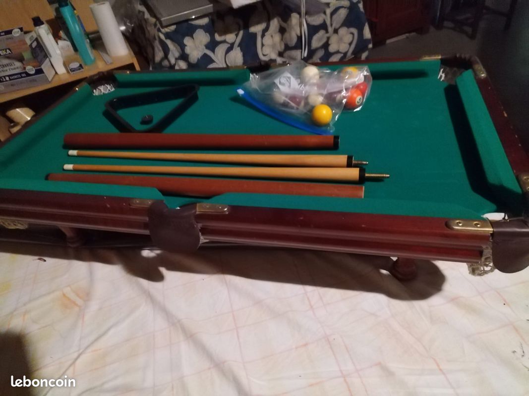 Mini billard de table americain (image 1)