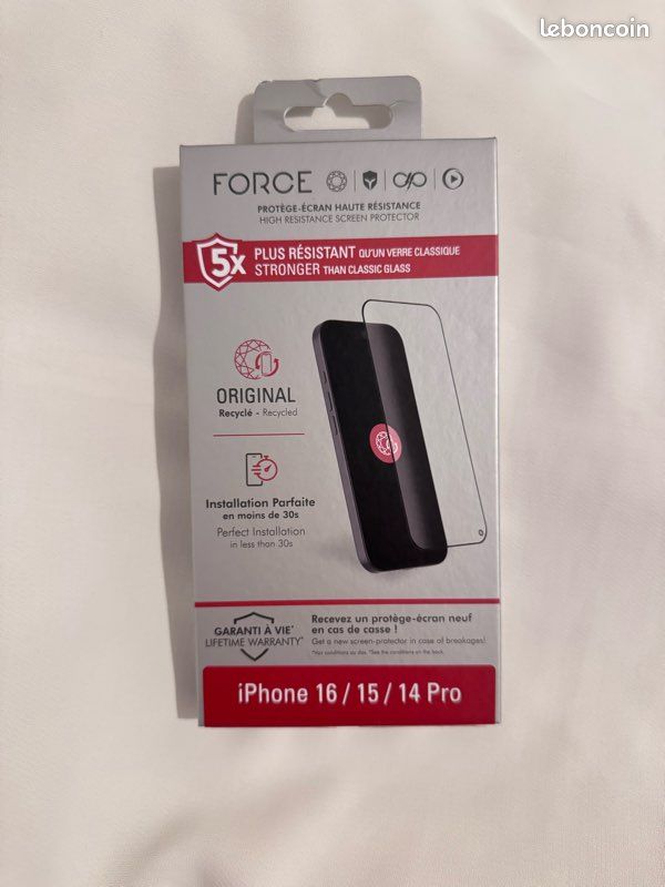 Protège écran iPhone (image 1)