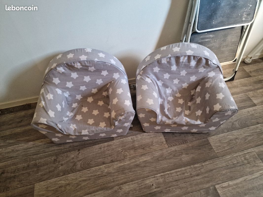 2 fauteuils pour enfants (image 1)