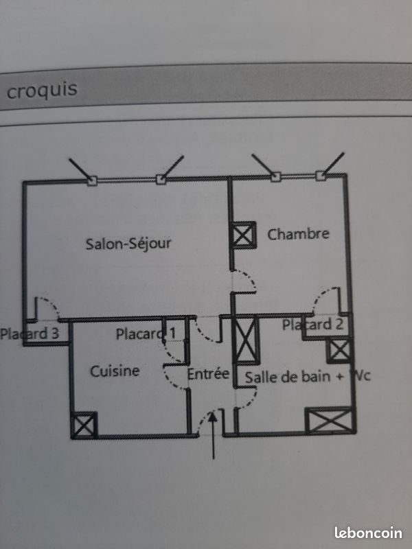 Appartement 2 pièces 37 m² · à Marseille · 37 m² · 115 000 €