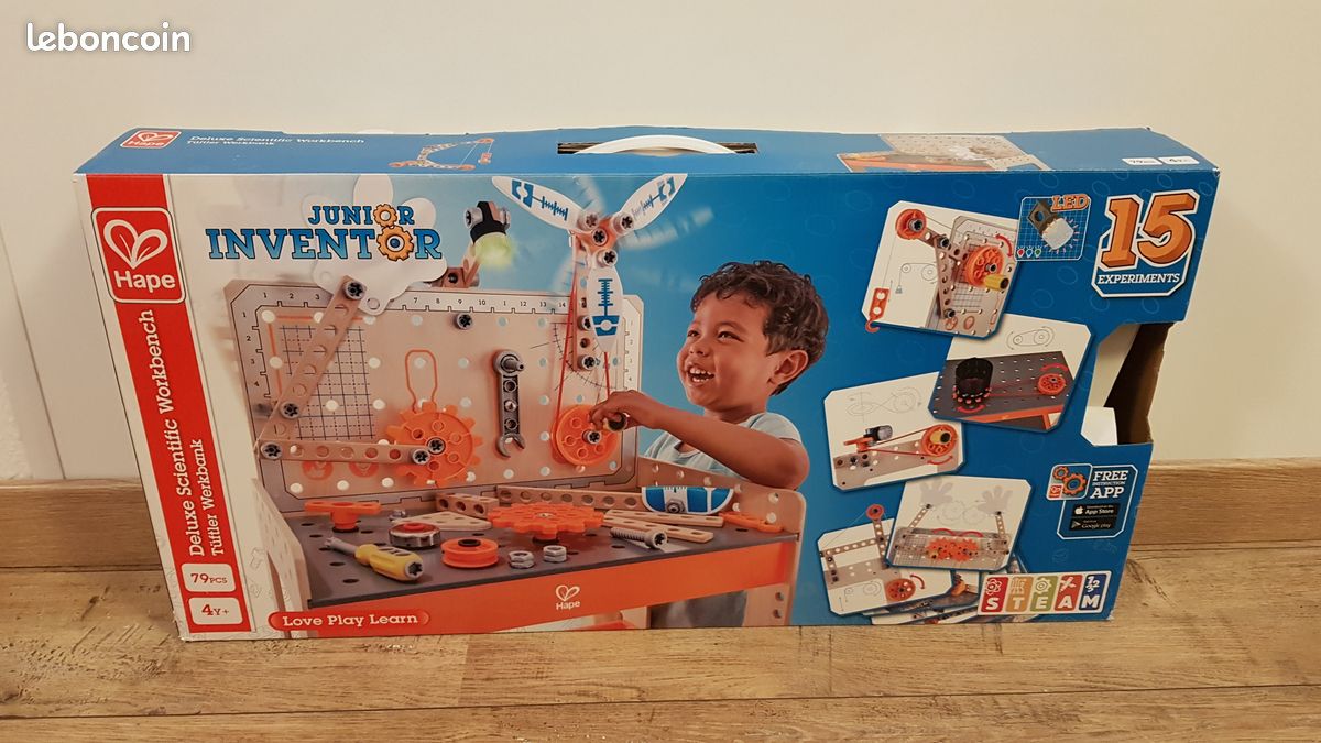 Grand établi scientifique Hape COMPLET (image 1)