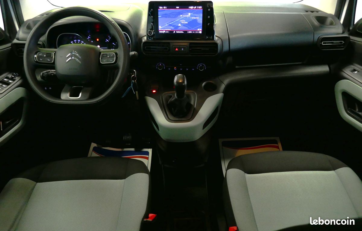 Citroen berlingo bluehdi 100 cv feel 5 places - 02/2020 - radar / gps / carplay (image 3)