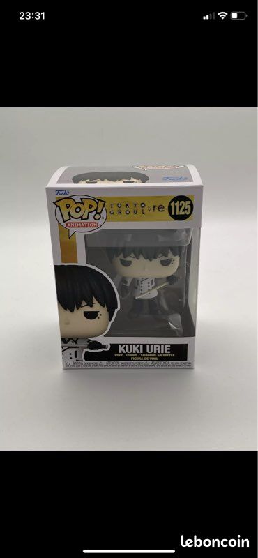 Funko pop kuki urie 1125 tokyo ghoul re (image 1)