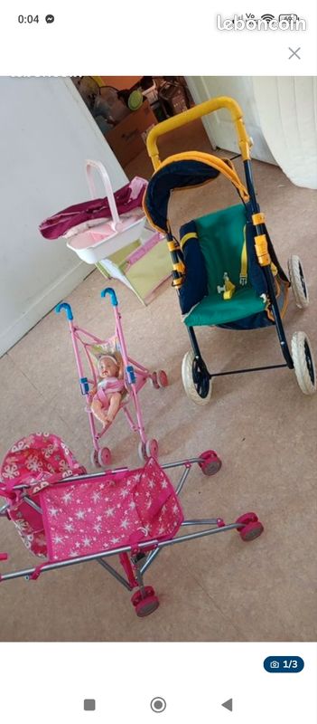 Poussette canne aux choix Jeux Jouets