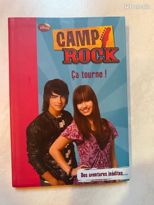 Livre camp rock tome 2 "ça tourne" (image 1)