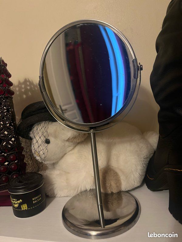 Miroir double face sur pied (image 2)