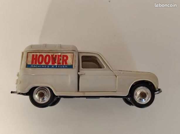 norev 1/43 – renault 4l fourgon / fourgonnette gris pub 1960 voiture n°65 - Jeux & Jouets
