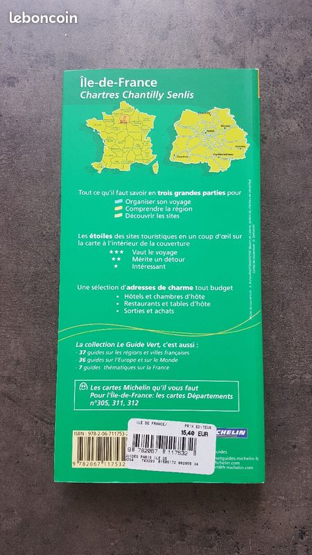 Le guide vert "Michelin" Île-de-France (image 2)
