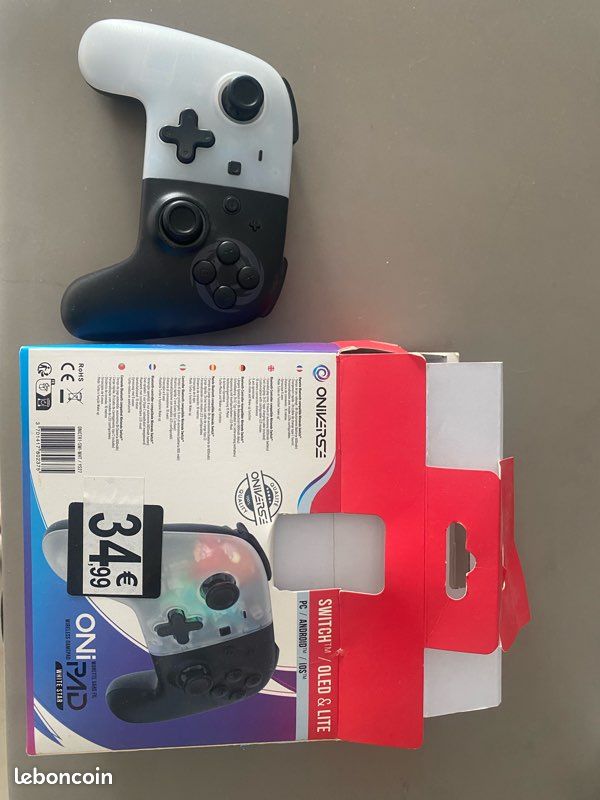 Manette de jeux sans fil Switch Oled Lite PC Android Ios (image 1)