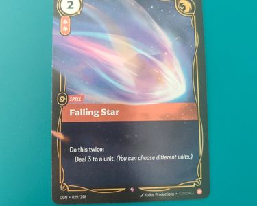 Falling Star #029/298 Foil Rare - Riftbound Origins TCG – Orb