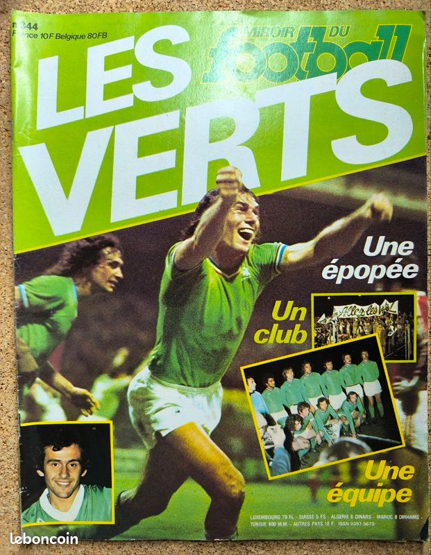 MIROIR DU FOOTBALL n° 246 GUIDE DU CHAMPIONNAT D1-D2 1975 - 1976 TOUS
