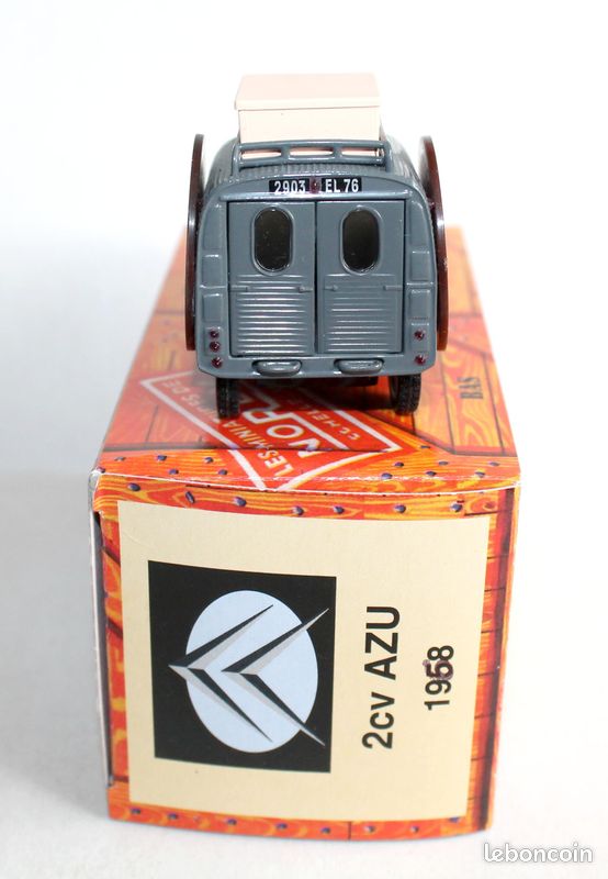 NOREV CITROEN 2CV AZAM GRIS TYPHON ech 1/43 L7 EUR 8,00 - FR