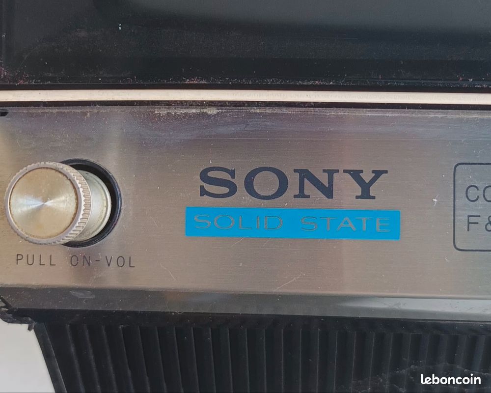 TV Sony 9-90 UM N/B années 1970 - Photo, audio & vidéo