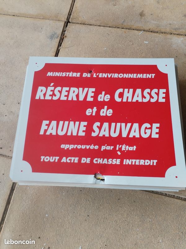 Anciens panneau chasse - Collection